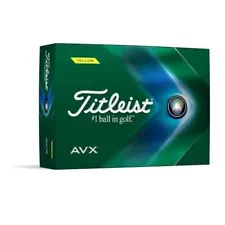 Titleist AVX Golf Balls- Yellow