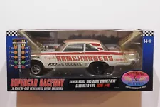 SUPERCAR COLLECTIBLES 1965 DODGE CORONET HEMI AWB RAMCHARGERS SCALE 1:18 LIMITED