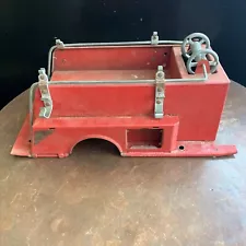 VINTAGE TONKA SUBURBAN PUMPER FIRE TRUCK BED FOR PARTS OR CUSTOM 1950’s 1960’s 2