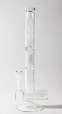 AMG Glass Massive 19 inch Inline to UFO Perc Glass Bong Water Pipe