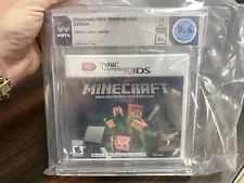 NEW ✹ Minecraft New Nintendo 3DS Edition Game ✹ WATA 9.6 A+ GRADED ✹ VGA CGC