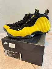 NIKE AIR FOAMPOSITE ONE NEW SIZE 13 WU-TANG OPTIC YELLOW BLACK 314996 701