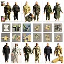 1/6 WWII USA British German Clothes Pants For 12'' Gi Joe Ultimate Soldier 21st