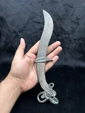 Ancient Wonderful Design Roman Old Bronze Unique Dagger Knife Warrior Authentic