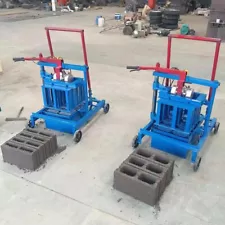 Egg Laying 2-45 Small Manual Concrete Cement Block Brick Making Machine For Sale