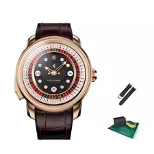 LUCKY HARVEY Automatic Men Watch Series Poker Roulette Jacob Style Moving Figure