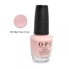 OPI Nail Polish SH1 Baby, Take a Vow 0.5oz