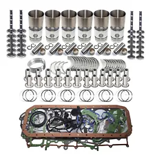 NEW Engine Overhaul Rebuild Kit For Cummins QSB6.7 Komatsu 6D107 Engine