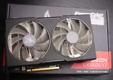 New ListingPowerColor Hellhound AMD Radeon RX 6600 XT 8GB GDDR6 Graphics Card