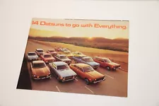 1976 Datsun Full Line Sales Brochure - 280Z 510 Pickup - Nice!