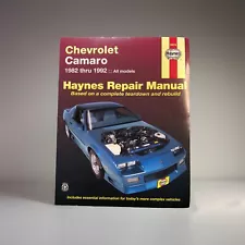 Chevy Camaro Iroc Z28 1982-1992 Shop Service Repair Manual Wiring Diagrams Guide (For: 1982 Camaro Z28)