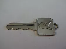 VINTAGE 60'S PLAYBOY CLUB METAL KEY E 3978 ON HEAD OF KEY HUGH HEFNER BUNNY