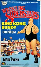 RARE VINTAGE LJN ORIGINAL 1985 SERIES FIGURE POSTER KING KONG BUNDY!!! RARE!!!