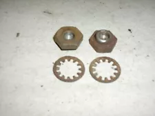 MORRIS MINOR 1000 NUTS FOR FASTENING GEARBOX MOUNTING RUBBERS TO METAL BRACKETS