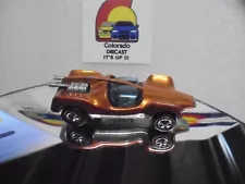 ORIGINAL HOT WHEELS REDLINE ENAMEL ORANGE MANTIS SEE PICS FOR BEST DESC.