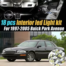 18Pc Super White Car Interior LED Light Bulb Kit for 1997-2005 Buick Park Avenue (For: 1997 Buick Park Avenue)