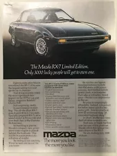 MazdaAdv32 1979 Mazda RX-7 Limited Edition