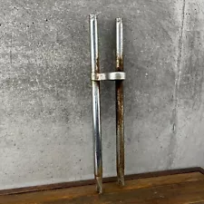 Vintage Mattel Stallion Forks Muscle Bike Fork 1970s Moto Steel