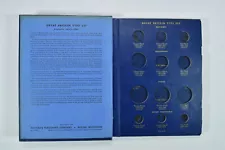 Used Whitman 1837-1901 Great Britain Type Set Empty Coin Album Book - 14 *021