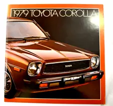 1979 Toyota Corolla Factory Dealership Sales Brochure 20 Pages