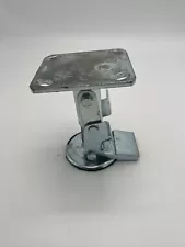 FLOOR LOCK OVERALL HEIGHT 6" BASE 3-1/2" BOLT PATTERN B FOR MOUNTING PLATE