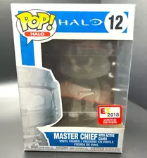 Funko Pop! Halo - Master Chief w/ Active Camo #12 (2018 E3 Limited Edition)