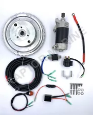 Electrical start conversion kit for YAMAHA 2 stroke 60HP outboard, model E60H