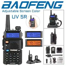 Baofeng UV-5R Dual Band Two Way Ham Radio Walkie Talkie Legal Version Hot Sale