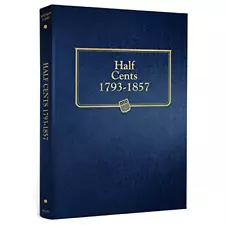 Whitman US Half Cent Coin Album 1793-1857 #9109