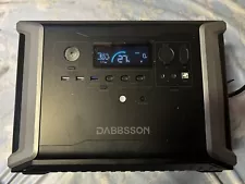 Dabbsson 2330Wh 2200W Portable Power Station Solar Generator for Home Backup