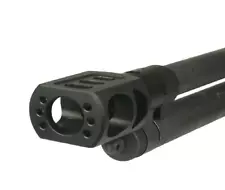 Tactical Mossberg 500 Slip Over Clamp On Muzzle Brake Recoil Reducing, Aluminum