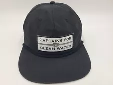 Captains For Clean Water Richardson Outdoor Snapback Hat Cap Dad Men Women Black