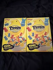 (2) *Limited Edition* Kelloggs Peeps Cereal Exp 11/24