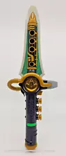 Bandai Power Rangers Green Ranger Dragon Dagger - NM 100% Complete and Working