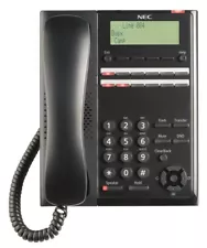 NEC NEC-BE117451 Digital 12-Button Telephone - Black