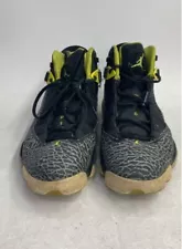 Authentic Nike Air Jordan Elephant Print Black Volt Size 11 Men's Sneakers