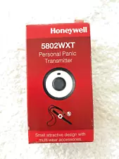 Honeywell 5802WXT Single-Button Wireless Personal Panic Transmitter Pendant