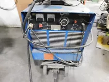 MILLER DELTAWELD MODEL #650 DC ARC WELDER WITH FEEDER; STOCK #76778