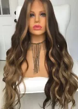 GODDESS Ombre Human Hair LUXURY Wig better Than freedom Couture