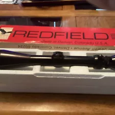 Redfield Rifle Scope Denver 3x-9x Tube Serial No. F52948 USA w/Box (Look) AS IS