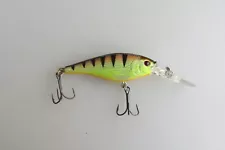 Lot #6600 Berkley Flicker Shad 5M RARE HP Hot Perch Color EX Condition