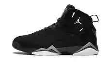 [342964-010] Nike Men's Jordan True Flight 'Black Cool Grey' Sneakers *NEW*