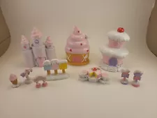 fairy garden lot Sweets Castle ice Cream Cake Candy Cane