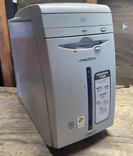 eMachines eTower T1096 Intel Celeron Windows XP 900 MHz 40GB Computer READ JR