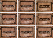 Warehouse 13 Season 3 Complete SNAG IT, BAG IT, TAG IT 9-Card Insert Set #'d/350