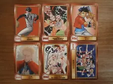 Lot of 6 Promo Cards - SHUEISHA COMIC FESTIVAL SCF Jump Card (Not for sale) Japan