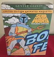 Gentle Giant Star Wars Holiday Special Boba Fett - Animated Statue Maquette