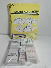 Math Card Games W/ DVD Home School Right Start Math, Activities for Learning New
