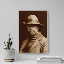 Edward Curtis - Self-Portrait (1899) Photo Poster Photograph Art Print