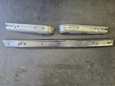 BMW E30 Rear Euro Bumper Metal Center & Side Frames